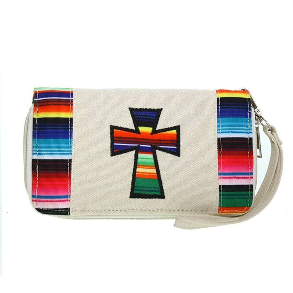 Western Style Ivory Cloth Women Country Wallet